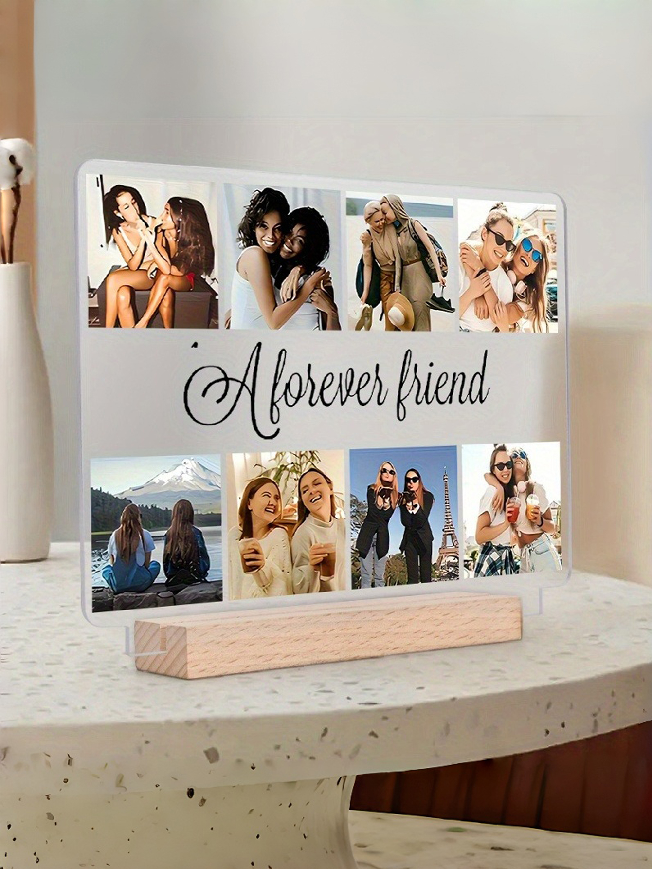 2D Acrylic Photo Display Board with Custom